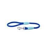 Ferplast Sport Hondenriem van nylon met metalen karabijnhaak met veilige grip, lengte 60 cm, dikte 13 mm, grijs