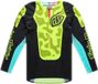 Troy Lee Designs SE Pro Myth Motocross-trui Zwart/neon/geel L
