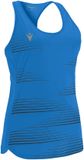 Macron Maillot Dolly Bleu/Noir Sans Manches Rayé Polyester Automne/Hiver 2022 Hommes L