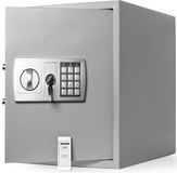 Deuba Kluis - Elektronische Dubbele Pennen Led 35x40x40cm 56l - Zilver