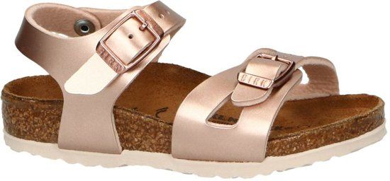 Birkenstock Rose Golden Sandalen Rio - 4044477520681