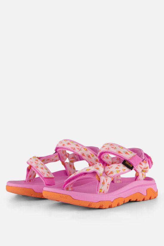 Teva Hurricane Scoop Sandalen roze Textiel - Maat 19