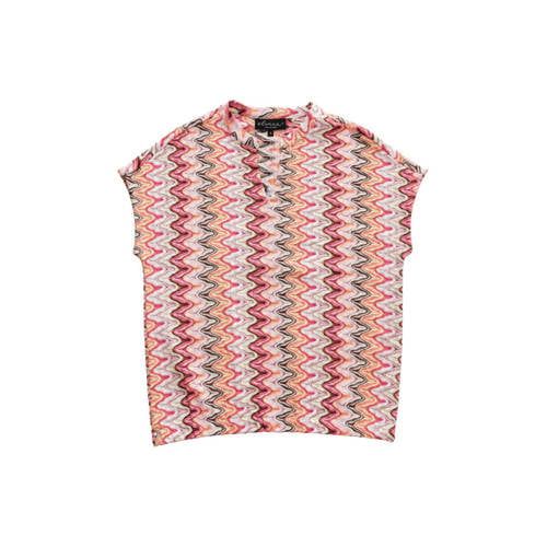 Elvira Collections Elvira Top Lize E3 26-039 Lange mouw Katoen/Elastaan XL (42) Roze