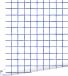 ESTAHome Behang Geblokt Motief Blauw en Wit - 53 cm x 10.05 m