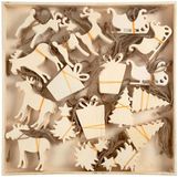Creativ company Ornamenten, afm 7-9 cm, triplex, 90 assorti