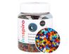 INNSPIRO Glazen stenen, rond, glazuur, vibrerend, 2,5 mm, 500 g, ca. N9