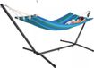 Detex Hangmat Incl. Metalen Frame - Veerkrachtig Robuust - Blauw