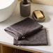NOUS Living washand antraciet (set van 2) (15x20 cm)