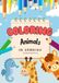 Animals Around the World: Coloring & Activity Book with Spanish Tracing (Ages 5+): 38 different animals: Wild, Farm and Ocean Animals