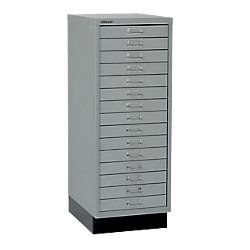 Bisley Meerladenkast 15 laden Zilver - 5020073704686