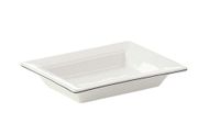 Gedy Lucrezia zeepbakje, keramiek, wit, 10 x 13 x 2.2