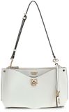 GUESS Bianca Shoulder Bag White wit