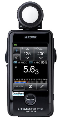 Sekonic L-478DR Litemaster Pro Lichtmeter - Zwart