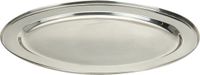 Excellent Houseware Koopman International RVS serveerschaal - barbecueschaal - 40 x 26 cm