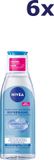 NIVEA Essentials Eau micellaire rafraîchissante et nourrissante - 6 x 200 ml