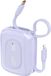 DUDAO Powerbank 10000 mAh avec connexion USB-C/Lightning et écran LED