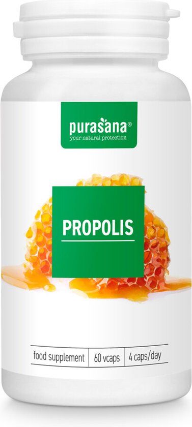 Purasana Propolis Capsules - 225mg - 60 Stuks