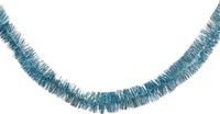 Decoris Lametta guirlande pet d7l270 cm blauw