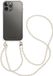 iMoshion Hoesje iPhone 13 Pro Max - Backcover met koord + armband - Transparant