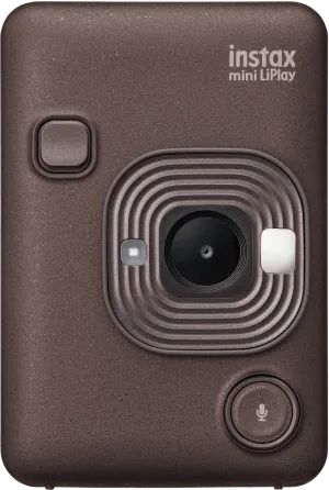 Fujifilm Instax Mini LiPlay Instant Camera - Deep Bronze