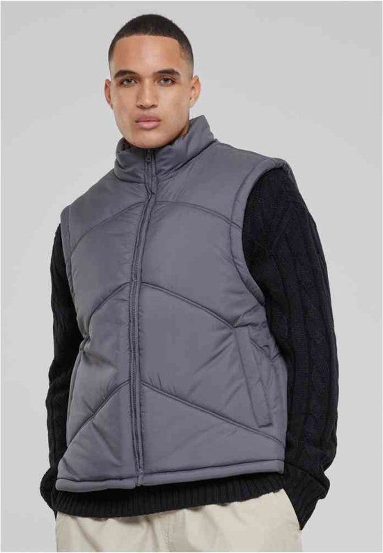 Urban Classics Arrow Gewatteerd jack - Grijs - 3XL - Heren