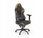 ENDORFY Scrim YL Gaming Stoel, PU-leer, 4D Armleuningen, Geel/Zwart