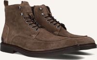 Stefano Lauran 92904 Veterboots Heren Taupe Suède Imitatiebont Maat 44