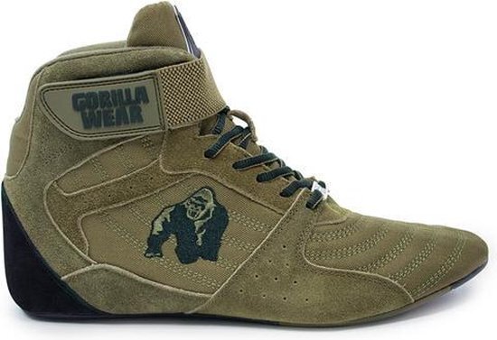 Gorilla Wear Perry High Tops Pro - Army Green - Maat 38