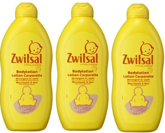 Zwitsal - Bodylotion 400 ml - 3 stuks