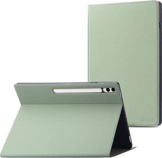 Accezz Classic Tablet Case - Green - for Samsung Galaxy Tab S9 Plus / Tab S9 FE Plus - 11 inch