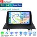 Renault autoradio 9 pouces Carplay Android 15 pour Renault Megane 2 (2002-2009) avec navigation GPS, Wi-Fi, Bluetooth, DAB+, commande au volant, USB, DSP et RDS. 2 Go de RAM et 64 Go de stockage