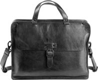 Harold's Leren Business tas Aberdeen Businessbag Black Zwart