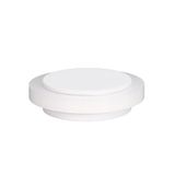 EVI Herrajes I-203/35x12-BBL, Witte Deurstopper, Lijm, Roestvrij Staal, Wit Rubber
