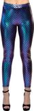 Boland - Legging Zeemeermin (M) - Volwassenen - Zeemeermin - Fantasy