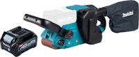 Makita Bandeuse sans fil 40 V max. 76 x 533 mm sans balais + 1x batterie rechargeable 2,5 Ah - sans chargeur