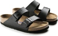 Birkenstock Arizona Birko-Flor Slippers Senior Zwart Maat 45