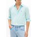 Tommy Hilfiger Flex Poplin Classic Shirt Arctic Aqua/stripe Taille: XXL