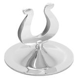 Garcia de Pou RVS houder voor tafelkaartnummers, 6 cm, Zilver, One Size