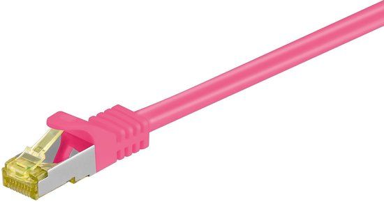 Good Connections S/FTP CAT7 10 Gigabit netwerkkabel roze 25 meter