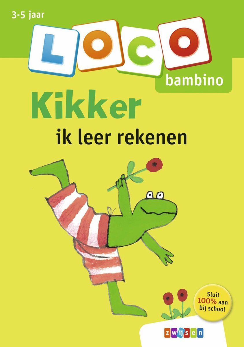 Loco bambino - Kikker ik leer rekenen - Educatief spel - 9789048743933