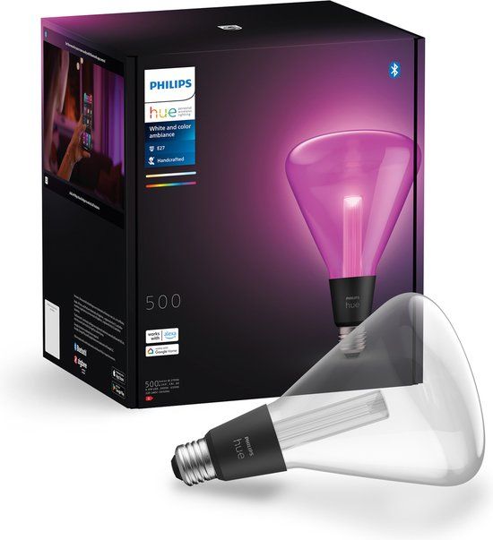Philips Hue Lightguide Triangle E27 - Smart LED Lamp - White and Color