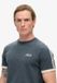 Superdry Essential gestreept retro T-shirt met logo Heren Lauren Navy XXL