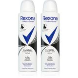 Rexona Invisible Antitranspirant 2x150 ml
