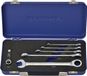 Promat 8-delige steek-/ringratelsleutel-set - 8-19mm