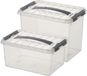 Sunware Boîtes de rangement set van 6x - kunststof met deksel in 6 en 9 Liter