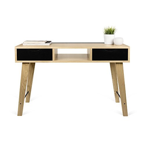 TemaHome Lime gameconsole met laden, hout, eiken en zwart, 120 x 45 x 79 cm