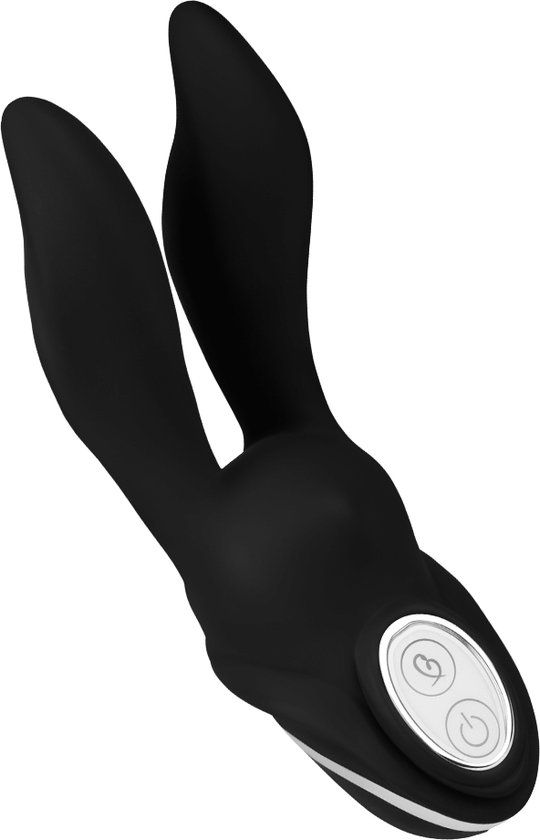 EIS, siliconenvibrator "Honey Bunny", 7 programma's, veelzijdige stimulatie, zwart