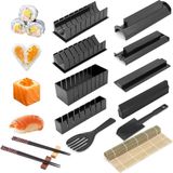 Unyqoos® Set à sushi, 16 pièces, plastique