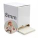 KMINA Viltrol, zelfklevend, 8 mm, halfstijf, op maat te snijden, voor drukontlasting, 2 m x 10 cm, zachte grip, acryllijm, wol en viscose