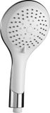 Schütte BROADWAY Handdouche - Douchekop ø 12 cm - 5 Standen - Wit & Chroom